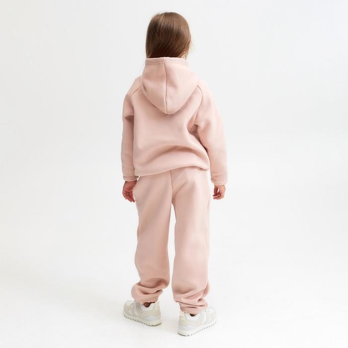 Худи детское MINAKU: Basic Line KIDS цвет пудровый, рост 104