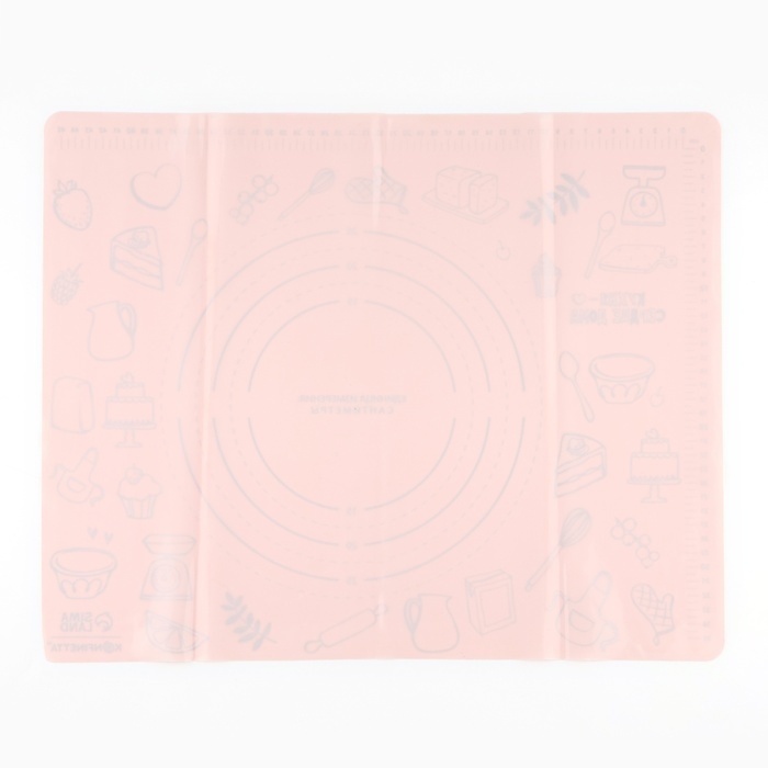 Силиконовой коврик для выпечки «Сердце дома», 50 х 40 см Силиконовой коврик для выпечки «Сердце дома», 50 х 40 см