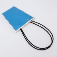 Сумка для цветов синяя влагостойкая, 17x17-11.5x11.5-20 см 4