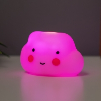 Ночник "Облачко" 2Вт LED LR44 розовый 3,5х5х4см Ночник "Облачко" 2Вт LED LR44 розовый 3,5х5х4см