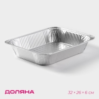 Форма для запекания Доляна, 32×26×6 см Форма для запекания Доляна, 32×26×6 см