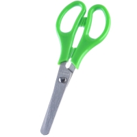 Ножницы детские 12 см, безопасные, пластиковые ручки, МИКС, Маша и Медведь