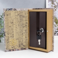 Сейф-книга дерево кожзам "Африканская красавица" 21х13х5 см