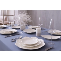 Блюдо керамическое &laquo;Сьюзен&raquo;, 23&times;18 см, цвет белый