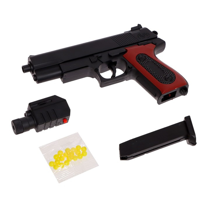 Детское оружие Пистолет пневматический детский &laquo;Классик&raquo;, с фонариком и лазером