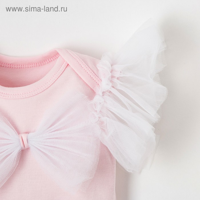 Боди Крошка Я Боди Крошка Я "Lovely girl", розовый, р.26, рост 74-80 см