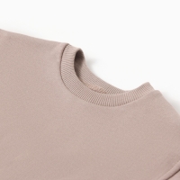 Комплект (свитшот и брюки) детский MINAKU, цвет коричневый, рост 62-68 см