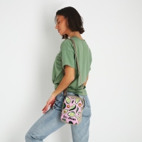 Сумка &laquo;Авокадо&raquo;, отдел на молнии, цвет розовый