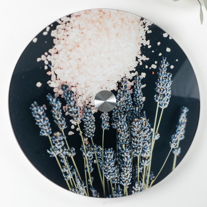 Подставка стеклянная для торта вращающаяся Magistro «Лаванда», d=32 см Подставка стеклянная для торта вращающаяся Magistro «Лаванда», d=32 см