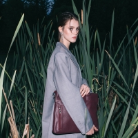 Сумка деловая TEXTURA, большой размер, цвет бордовый Сумка деловая TEXTURA, большой размер, цвет бордовый