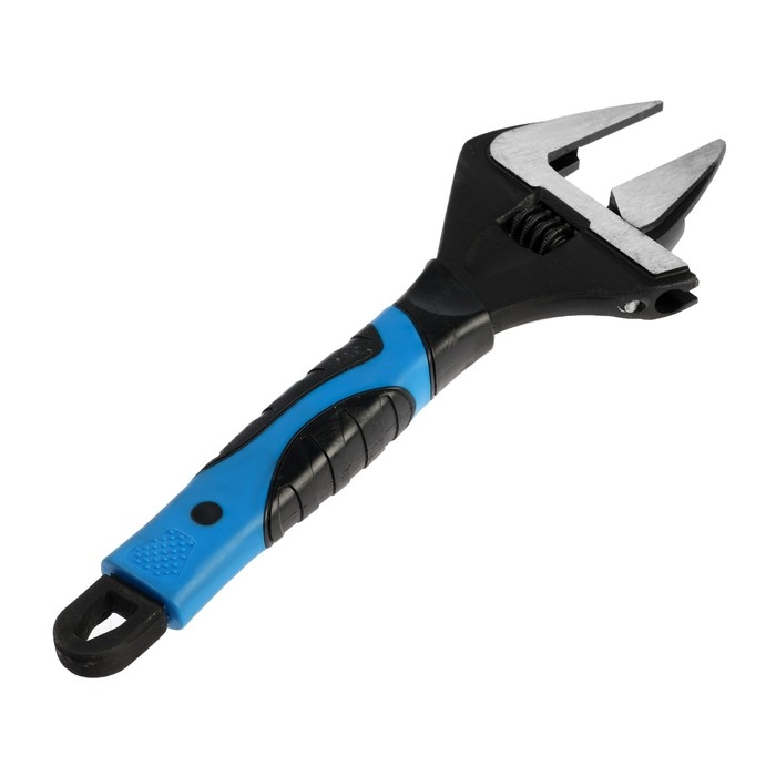 Ключ разводной с очень тонкими губками ТУНДРА, 2К рукоятка, толщина 4 мм, до 60 мм, 300 мм Ключ разводной с очень тонкими губками ТУНДРА, 2К рукоятка, толщина 4 мм, до 60 мм, 300 мм