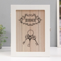 Ключница дерево 6 крючков "Связка ключей" 19,5х5,5х26 см Ключница дерево 6 крючков "Связка ключей" 19,5х5,5х26 см