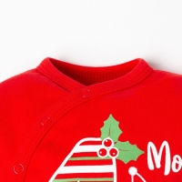 Комбинезон Крошка Я "Первый НГ", рост 86-92 см, красный