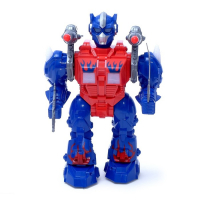 Робот «Оптимус», ходит, стреляет, световые и звуковые эффекты, работает от батареек Робот «Оптимус», ходит, стреляет, световые и звуковые эффекты, работает от батареек