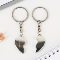 Брелок для ключей парный, &laquo;Любовь&raquo;, металл, 8 х 3 см