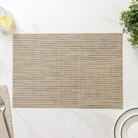 Салфетка сервировочная на стол Доляна &laquo;Классика&raquo;, 45&times;30 см, цвет коричнево-бежевый