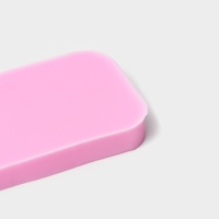 Молд Доляна &laquo;Следы&raquo;, силикон, 9&times;4,7&times;1,3 см, цвет розовый