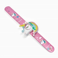 Часы наручные кварцевые детские "Единорог", ремешок силикон Часы наручные кварцевые детские "Единорог", ремешок силикон