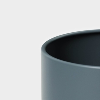 Банка для сахара Magistro Sugar Graphite, 9,5&times;13,5 см, цвет серый, с бамбуковой крышкой