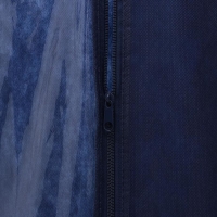 Чехол для одежды, 60&times;100 см, спанбонд, цвет синий