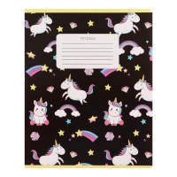 Комплект тетрадей из 10 штук, 12 листов в клетку Calligrata "Единорожки", обложка мелованный картон, ВД-лак, блок офсет, 5 видов по 2 штуки Комплект тетрадей из 10 штук, 12 листов в клетку Calligrata "Единорожки", обложка мелованный картон, ВД-лак, блок офсет, 5 видов по 2 штуки