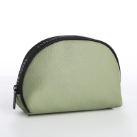 Косметичка на молнии, цвет зелёный Косметичка на молнии, цвет зелёный