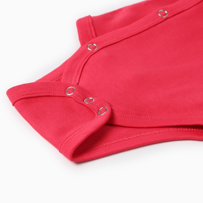 Боди детское MINAKU цвет малиновый, рост 80-86 см