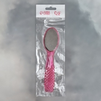 Пилка для ног, двусторонняя, металлическая/наждачная, 17,5 см, цвет МИКС Пилка для ног, двусторонняя, металлическая/наждачная, 17,5 см, цвет МИКС