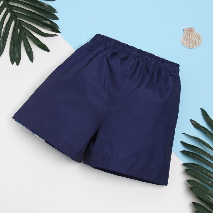 Шорты купальные для мальчика KAFTAN "Акула", 134-140, синий