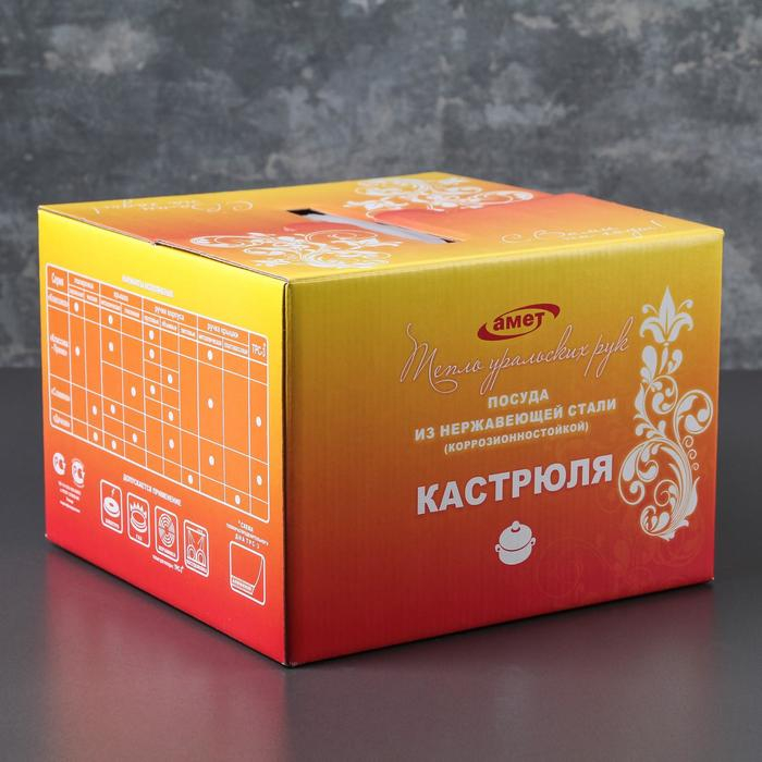 Кастрюля &laquo;Классика-прима&raquo;, 1.75 л, d=16 см, капсульное дно, индукция