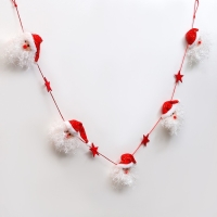 Новый год! Гирлянда «Дед Мороз», 150 см Новый год! Гирлянда «Дед Мороз», 150 см