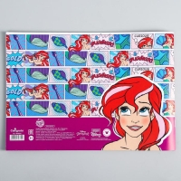 Альбом для рисования А4, 40 листов 100 г/м², на скрепке, Принцессы Альбом для рисования А4, 40 листов 100 г/м², на скрепке, Принцессы