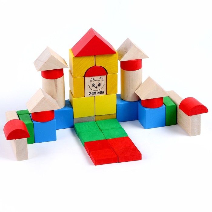 Конструктор «Строй сам», 65 деталей Конструктор «Строй сам», 65 деталей