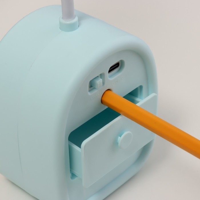 Ночник Ночник "Кидс" LED 3Вт USB АКБ бело-голубой 7,5х5,3х20,5 см