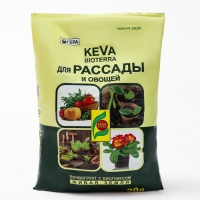 Почвогрунт KEVA BIOTERRA для Рассады и Овощей, 20 л Почвогрунт KEVA BIOTERRA для Рассады и Овощей, 20 л