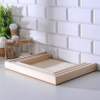 Набор досок для пельменей 3 шт "Сердце, люблю пельмени" 40&times;30&times;4см, 30&times;30&times;4см, 30&times;21&times;4см