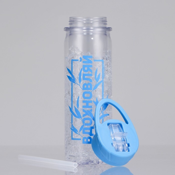 Бутылка для воды &laquo;Вдохновляй&raquo;, 500 мл