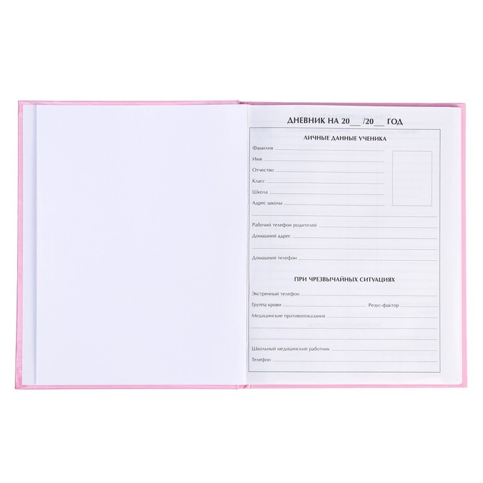 Дневник для 5-11 классов, "Котик", твердая обложка 7БЦ, глянцевая ламинация, 48 листов