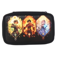 Пенал 2 секции, 125 х 205 х 40 мм, Calligrata 30П26/2 "Аниме game", ламинированный картон Пенал 2 секции, 125 х 205 х 40 мм, Calligrata 30П26/2 "Аниме game", ламинированный картон