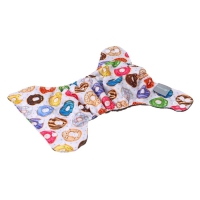 Многоразовый подгузник &laquo;Пончики&raquo;, 3-8 кг, угольно-бамбуковая ткань, Крошка Я