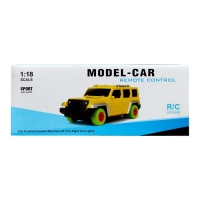 Джип радиоуправляемый &laquo;Полиция&raquo;, работает от батареек, цвет белый