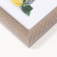 Фоторамка пластик 15х20 см "Кирпичная кладка" корица 24х19 см Фоторамка пластик 15х20 см "Кирпичная кладка" корица 24х19 см