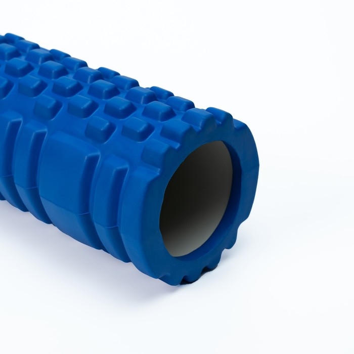 Ролик массажный Sangh, 29х9 см, цвет синий Ролик массажный Sangh, 29х9 см, цвет синий