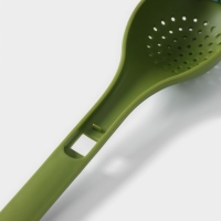 Ложка для варки трав и специй Доляна «Симплекс», 27,3×6,5×3 см, цвет зелёный Ложка для варки трав и специй Доляна «Симплекс», 27,3×6,5×3 см, цвет зелёный