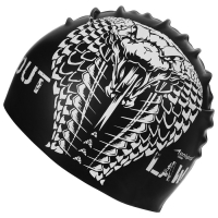 Шапочка для плавания взрослая ONLYTOP Outlaw, силиконовая, обхват 54-60 см Шапочка для плавания взрослая ONLYTOP Outlaw, силиконовая, обхват 54-60 см