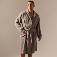 Халат махровый мужской SL HOME: Basic "Софт Мист", размер XL, 100% хлопок, 420 г/м2 Халат махровый мужской SL HOME: Basic "Софт Мист", размер XL, 100% хлопок, 420 г/м2