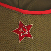 Карнавальный костюм для девочки "Военный", платье, ремень, пилотка, рост 120-130 см Карнавальный костюм для девочки "Военный", платье, ремень, пилотка, рост 120-130 см