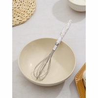 Венчик для взбивания Доляна &laquo;Каррарский мрамор&raquo;, 24,5&times;4,5 см, цвет белый