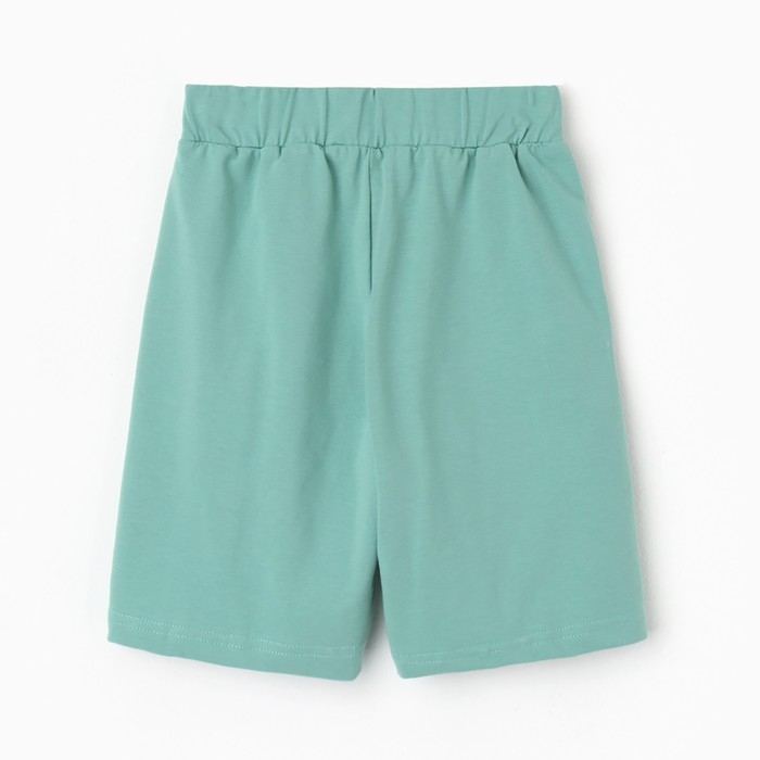 Шорты для девочки MINAKU цвет оливковый, рост 98 см