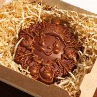 Шоколадная фигурка "Снежинка", 80 г Шоколадная фигурка "Снежинка", 80 г